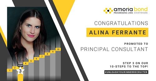 Progressing Our People: Alina Ferrante wird Principal Consultant!