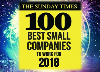 Amoria Bond named in The Sunday Times 100 Best Companies To Work For Awards