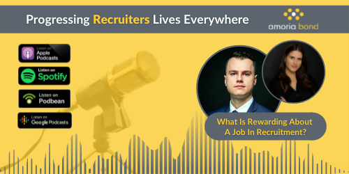 What are the rewards of a job in recruitment?