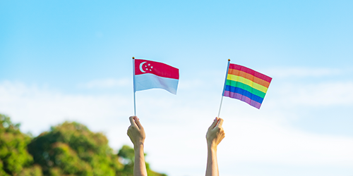 Amoria Bond feiert einen positiven Schritt für Inklusion in Singapur