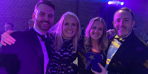 Amoria Bond named 'Best Recruitment Company To Work For' in Tiara Awards 2021!