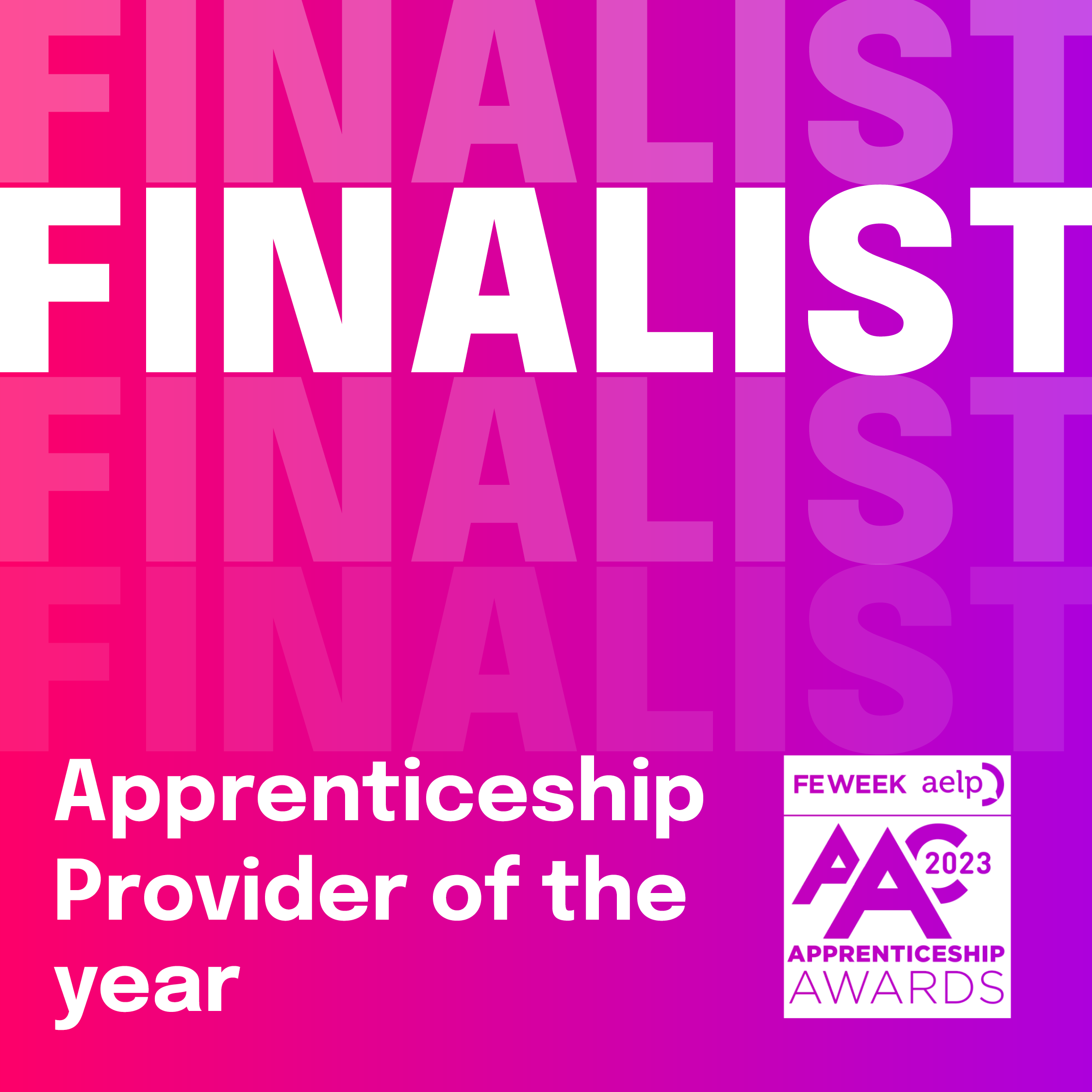 Apprentify Shortlisted As A Finalist For Apprenticeship Provider Of The Year At The Aac 