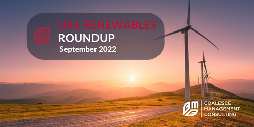 All The US Renewable Energy News You Need: Renewables Roundup September 2022
