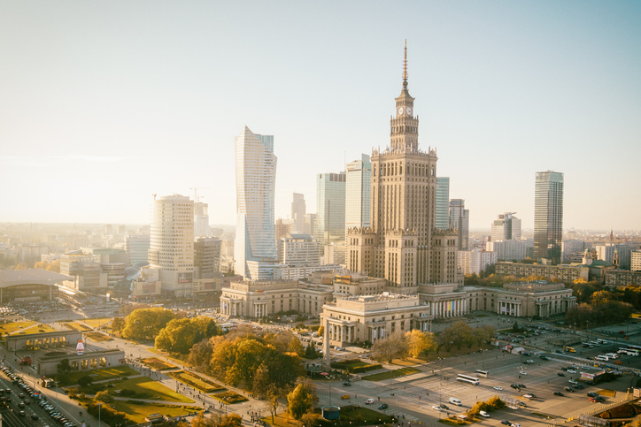 Warsaw challenging London as business centre of Europe?